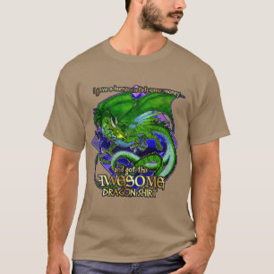 T-shirt Chemise Awesome Dragon (Vert)