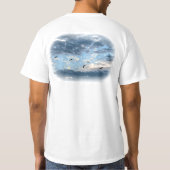T-shirt Chemise Beachhouse et Pélicans (Dos)