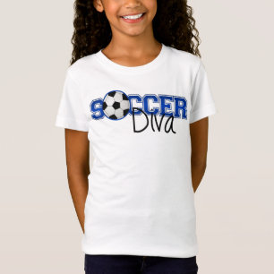 T-Shirt Chemise Bella Babydoll pour filles de football