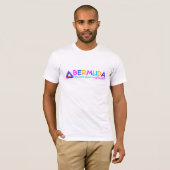 T-shirt chemise BERMUDA TRIANGLE - choisir style (Devant entier)