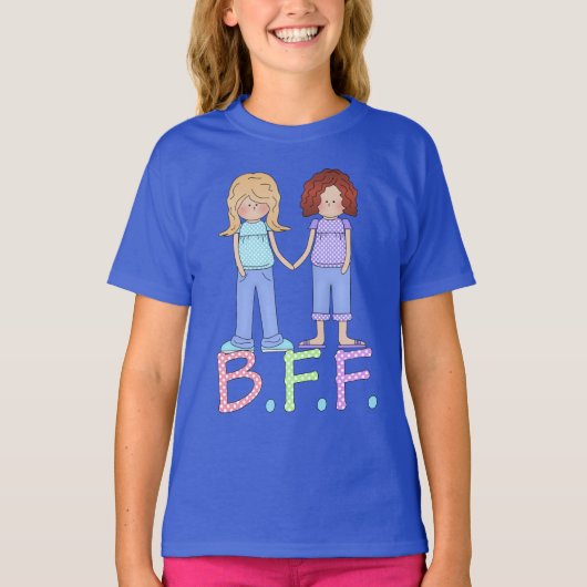 T-shirt Chemise BFF (Devant)