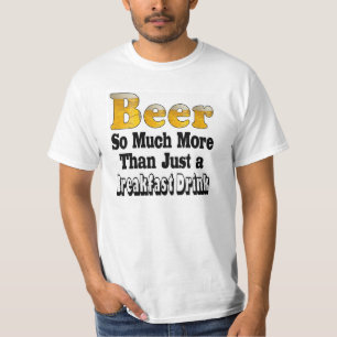 T-shirt Chemise Bière du Petit Déjeuner