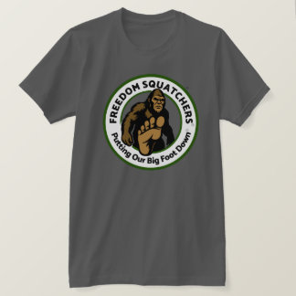 T-shirt Chemise "Big Foot Down" des Freedom Squatchers