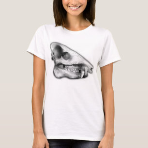 T-shirt Chemise bilatérale de crâne de Javelinas
