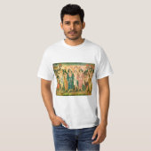 T-shirt Chemise bilatérale de Pancha Tattva (Devant entier)