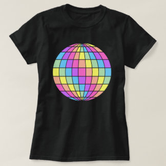 T-SHIRT CHEMISE BILLE DISCO PASTEL DÉTENDUE