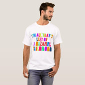 T-shirt chemise bizarre (Devant entier)