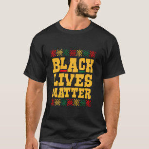 T-shirt Chemise Black Lives Matter Histoire noire américai