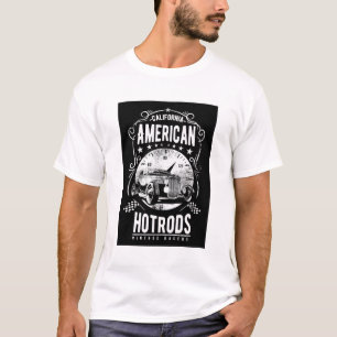 T-shirt Chemise blanche californienne américaine