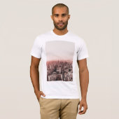T-shirt Chemise blanche City Design  (Devant entier)