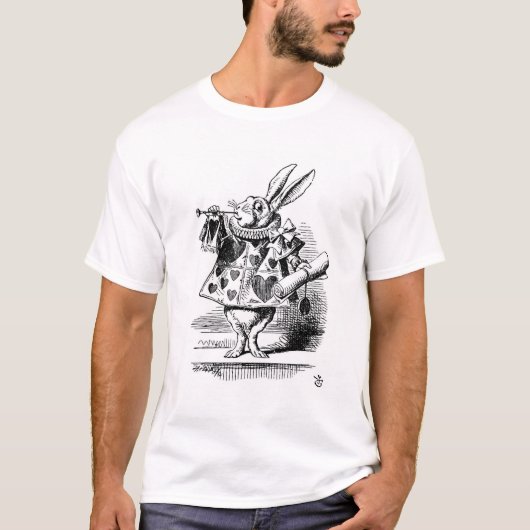 T-shirt Chemise blanche de lapin (Devant)
