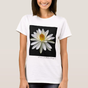 T-shirt Chemise blanche de nénuphar