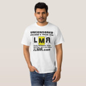 T-shirt Chemise blanche de valeur de LMR (Devant entier)