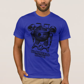 T-shirt Chemise bleue de robot