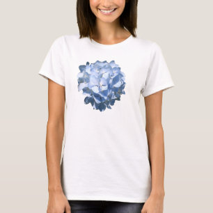T-shirt Chemise bleue d'hortensia