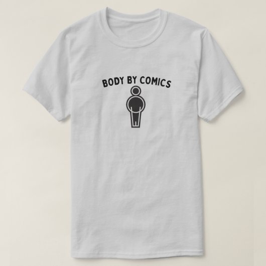 T-shirt Chemise "Body By Comics" (Design devant)