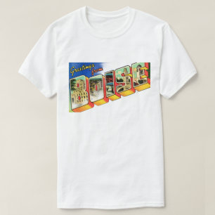 T-shirt Chemise Boise Idaho Évanouissement