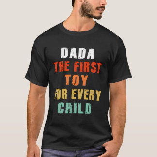 T-shirt Chemise Bond Père-Enfant Dada Le Premier Jouet Pou