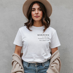 T-shirt Chemise Bookworm Sweatshirt citation drôle pour