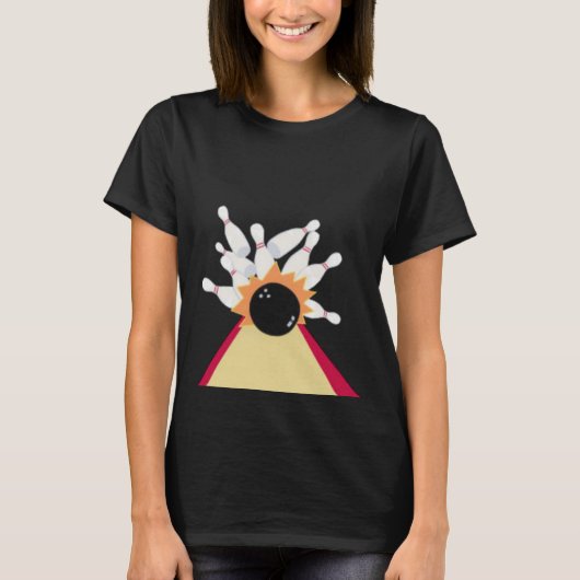 T-shirt Chemise Bowling (Devant)