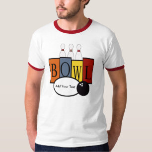 T-shirt Chemise Bowling par SRF