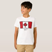 T-shirt Chemise Boys Canada (Devant entier)