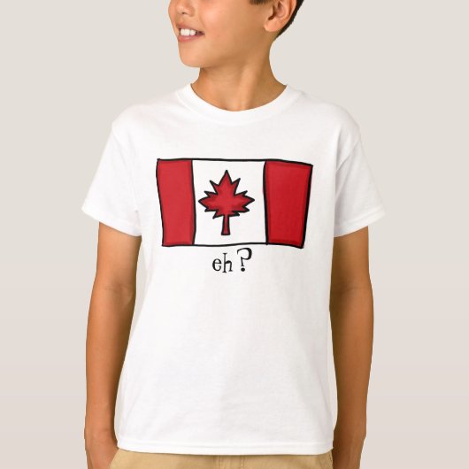 T-shirt Chemise Boys Canada (Devant)