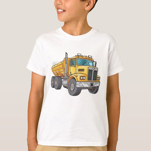 T-shirt Chemise Boys Dump Trunk (Devant)