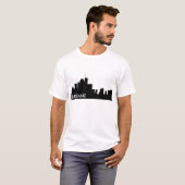 T-shirt Chemise Brisbane Skyline (Devant entier)