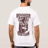 T-shirt Chemise Brown de logo de HDC (Dos)