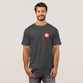 T-shirt Chemise BSP Flame Cross (Devant entier)