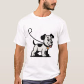 T-shirt Chemise Buddy - Fun Décontracté Amoureux des chien (Devant)