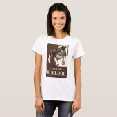 T-shirt Chemise Bulldog anglaise (Devant entier)