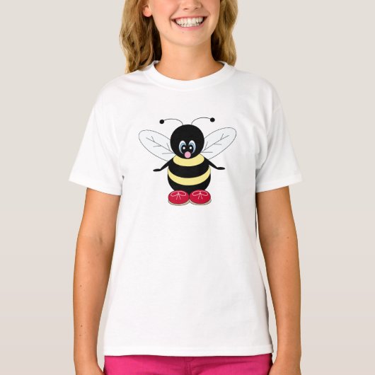 T-shirt Chemise Bumblebee Cute (Devant)