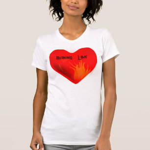 T-shirt Chemise Burning Love_