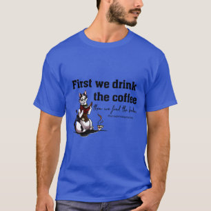 T-shirt Chemise Café et Corps