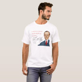 T-shirt Chemise Calvin Coolidge #5 "Taxes" (Devant entier)