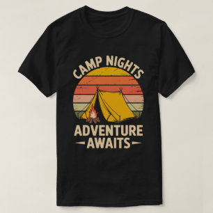 T-shirt Chemise Camp Nights Circle