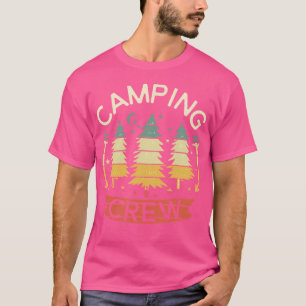 T-shirt Chemise Camping Famille Chemises Camping Pour Fami