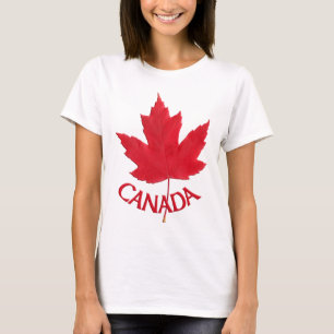 T-shirt Chemise Canada femme-chemise Lady's Maple Leaf