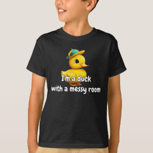 T-shirt Chemise Canard en Caoutchouc Amusant Cool Unique M