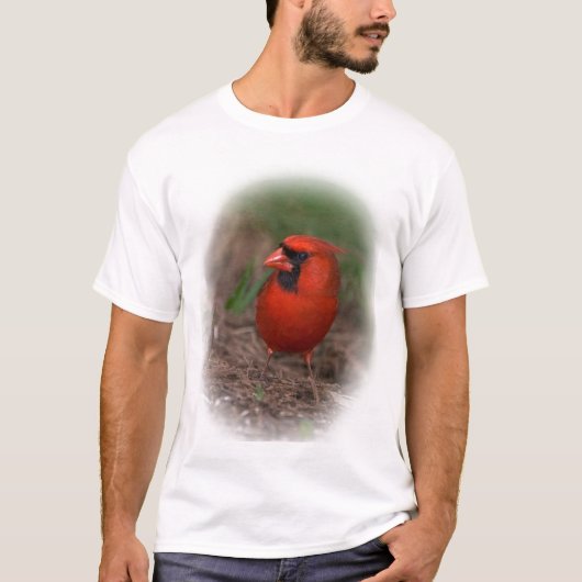 T-shirt Chemise cardinale du nord (Devant)