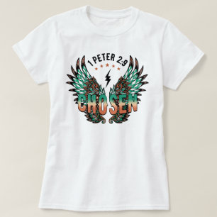 T-shirt Chemise catholique choisie, Chemise de prière, Chr