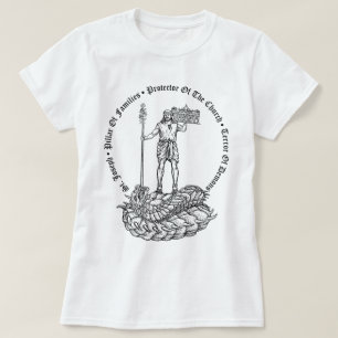 T-shirt Chemise catholique St Joseph Traditionnel Catholiq