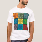 T-shirt Chemise Celtique Traverse Colorée (Devant)