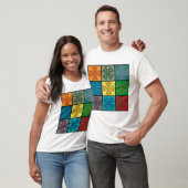 T-shirt Chemise Celtique Traverse Colorée (Unisexe)