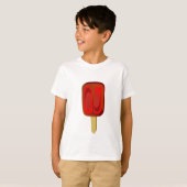 T-shirt Chemise cerise fraise Popsicle (Devant entier)