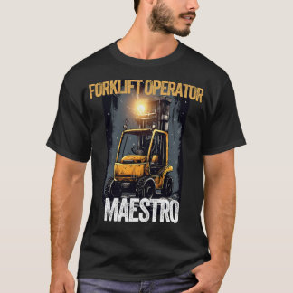 T-shirt chemise certifiée chariot élévateur