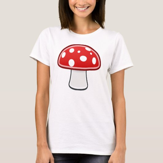 T-shirt Chemise champignon (Devant)