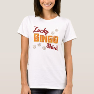 T-shirt Chemise chanceuse de bingo-test